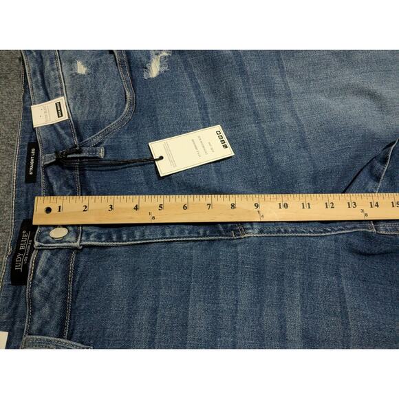 Judy Blue Straight Leg Jeans Womens Plus Size 24W Denim - Picture 6 of 10